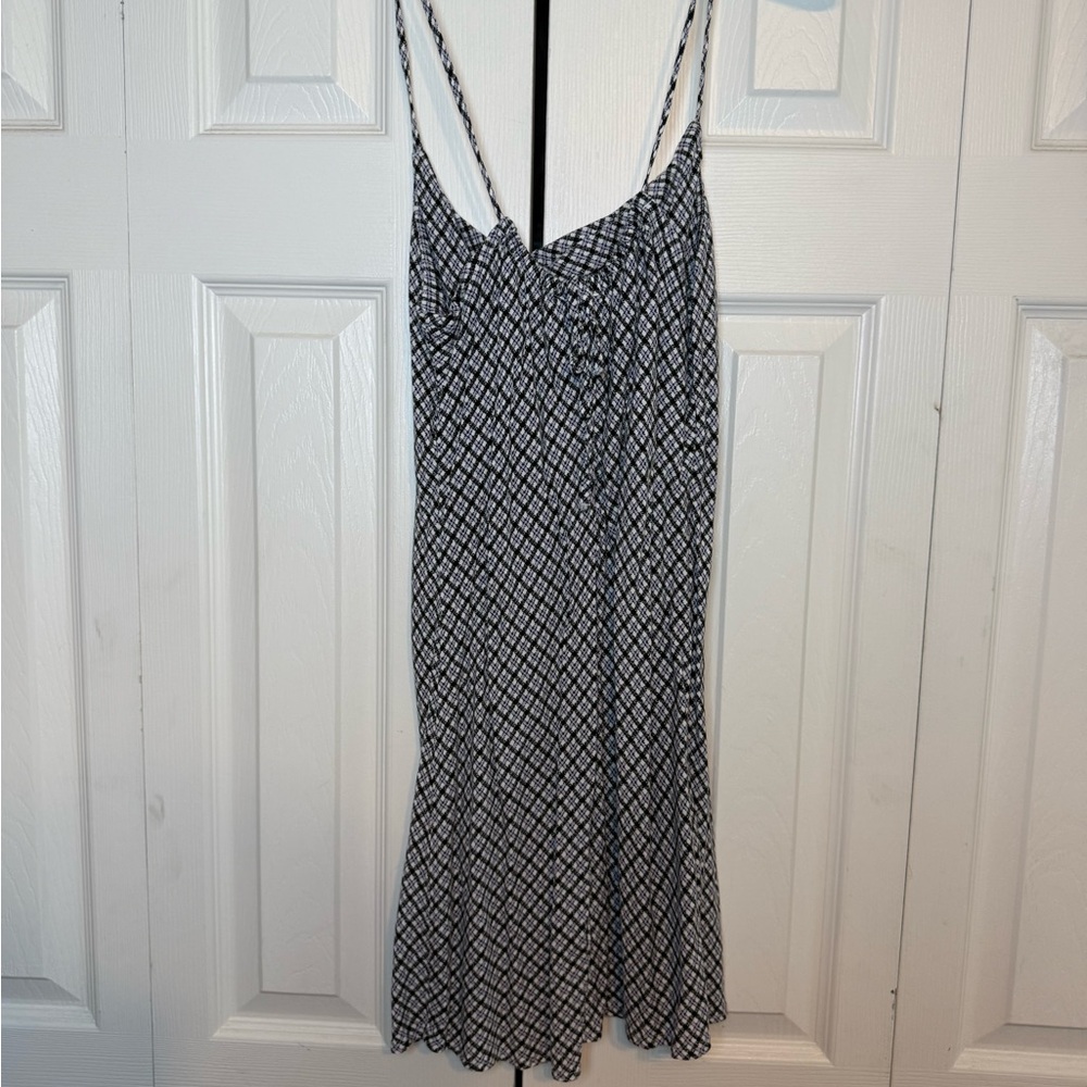RVCA Black and White‎ Mini Dress